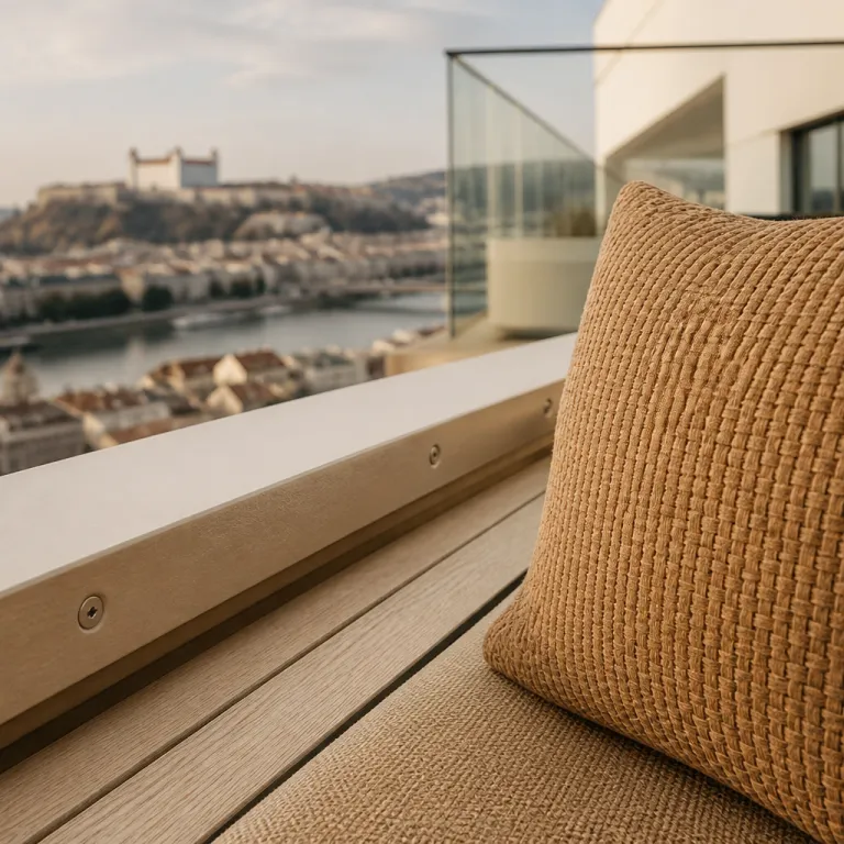 Bratislava hotel stays with castle views and modern comfort